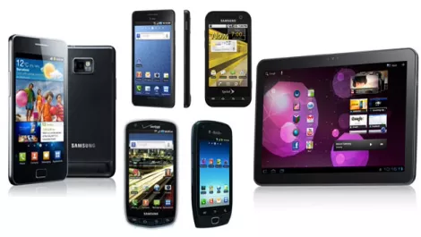 Samsung device showcase