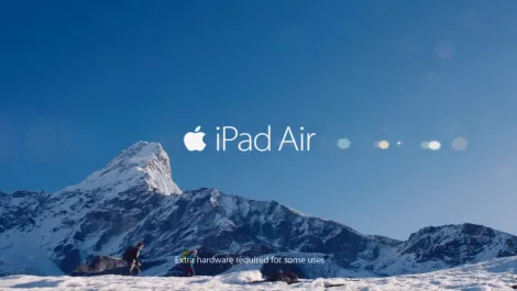 Poetic Apple ad turns the Air serious