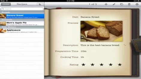Bento released for iPad
