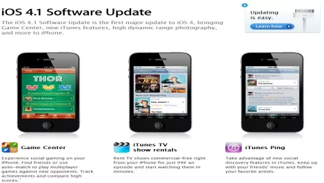 iOS4 updated: Four big changes