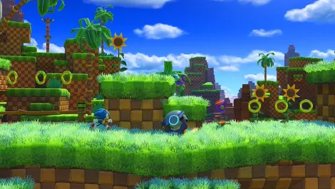 New Sonic Forces gameplay video shows the classic Green Hill Zone level