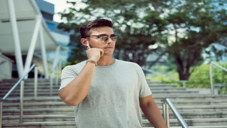 Turn your finger into a smartphone: The world's first voice operated smart-ring