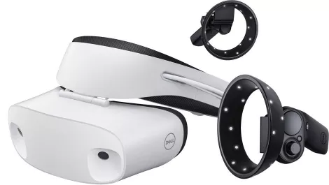 Portable virtual reality with a Dell Visor and an Alienware 13 R3