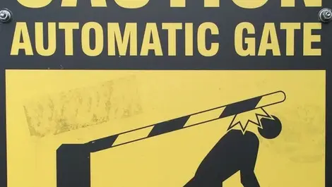Automated gates can spell automated danger