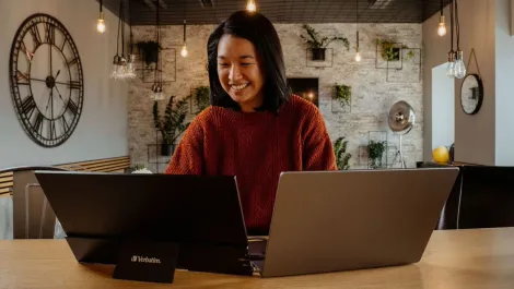 Verbatim launches portable monitors for an on-the-go life