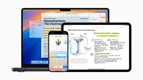 Apple launches new iOS & macOS updates with AI features