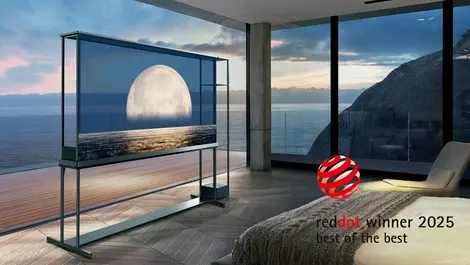 LG wins 35 Red Dot awards for design, led by OLED T television
